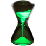 Thick Ass Glass Glow Sand 3.5" Hourglass - Enchanting Dab Timer Accessory