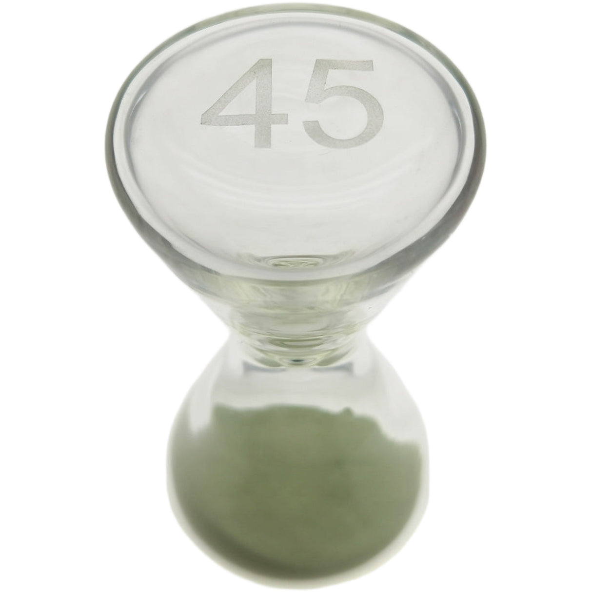 Thick Ass Glass Glow Sand 3.5" Hourglass - Enchanting Dab Timer Accessory