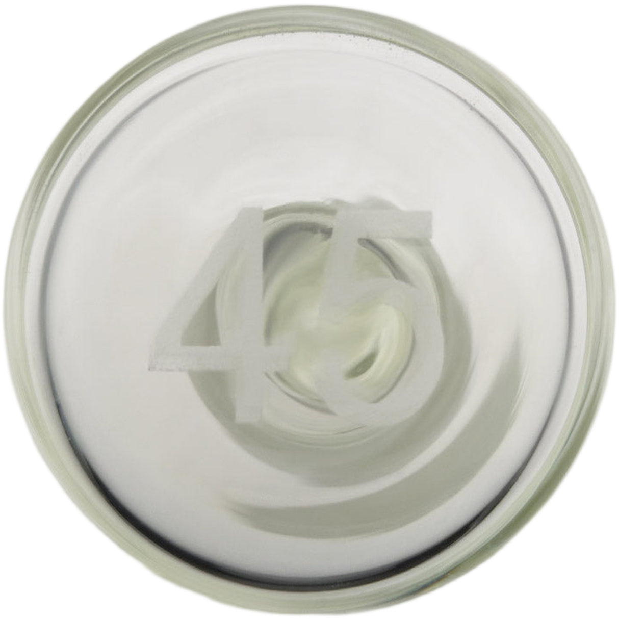 Thick Ass Glass Glow Sand 3.5" Hourglass - Enchanting Dab Timer Accessory