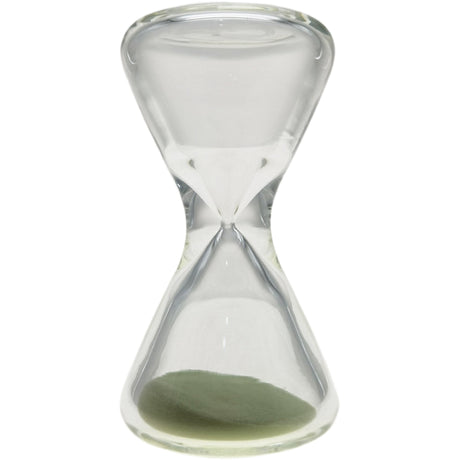 Thick Ass Glass Glow Sand 3.5" Hourglass - Enchanting Dab Timer Accessory