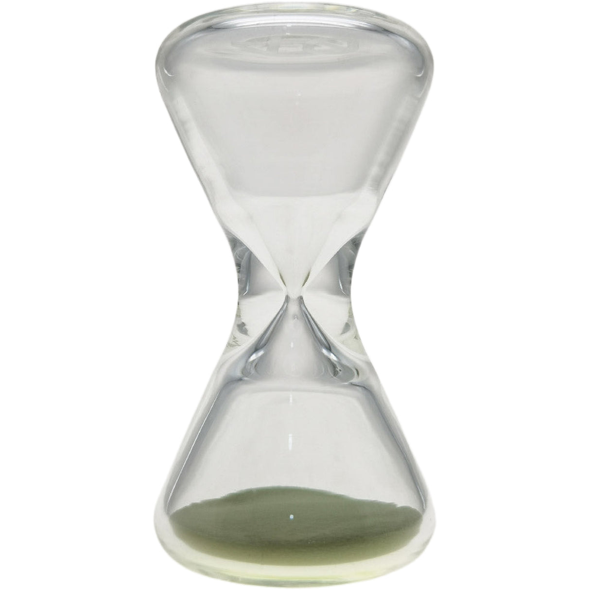 Thick Ass Glass Glow Sand 3.5" Hourglass - Enchanting Dab Timer Accessory