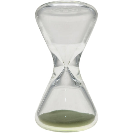 Thick Ass Glass Glow Sand 3.5" Hourglass - Enchanting Dab Timer Accessory