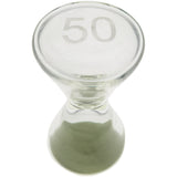 Thick Ass Glass Glow Sand 3.5" Hourglass - Enchanting Dab Timer Accessory