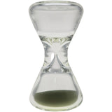 Thick Ass Glass Glow Sand 3.5" Hourglass - Enchanting Dab Timer Accessory