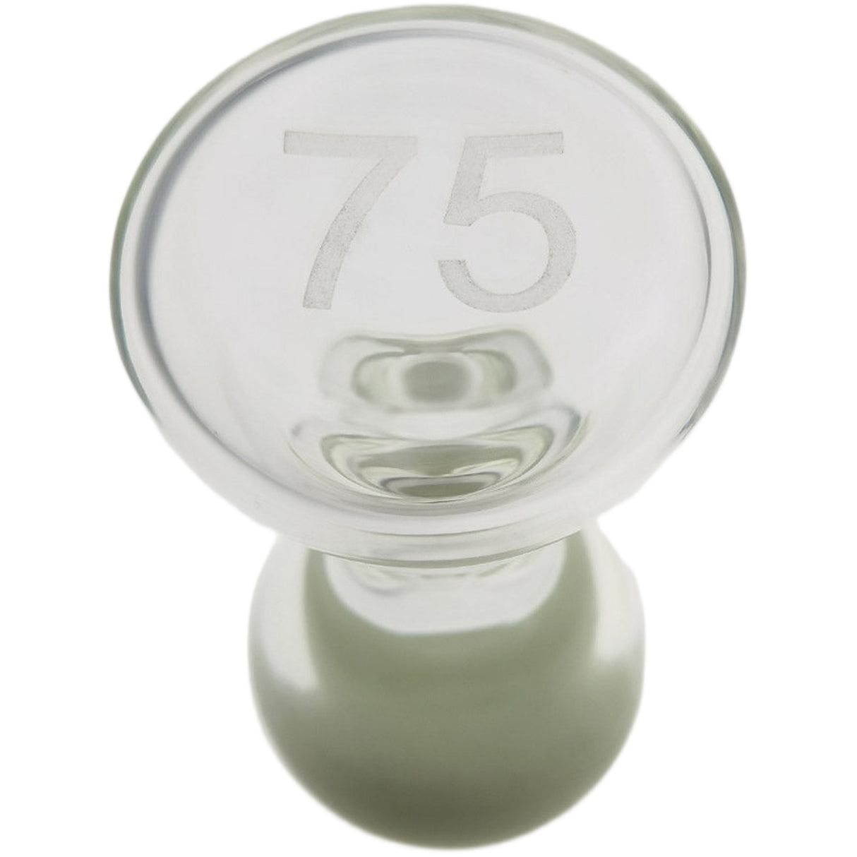 Thick Ass Glass Glow Sand 3.5" Hourglass - Enchanting Dab Timer Accessory