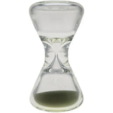 Thick Ass Glass Glow Sand 3.5" Hourglass - Enchanting Dab Timer Accessory