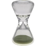 Thick Ass Glass Glow Sand 3.5" Hourglass - Enchanting Dab Timer Accessory