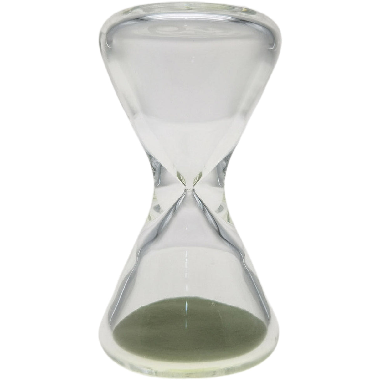 Thick Ass Glass Glow Sand 3.5" Hourglass - Enchanting Dab Timer Accessory