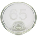 Thick Ass Glass Glow Sand 3.5" Hourglass - Enchanting Dab Timer Accessory