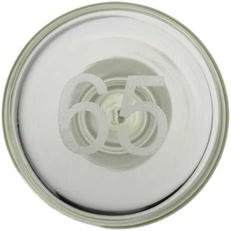 Thick Ass Glass Glow Sand 3.5" Hourglass - Enchanting Dab Timer Accessory