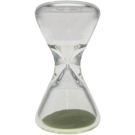 Thick Ass Glass Glow Sand 3.5" Hourglass - Enchanting Dab Timer Accessory
