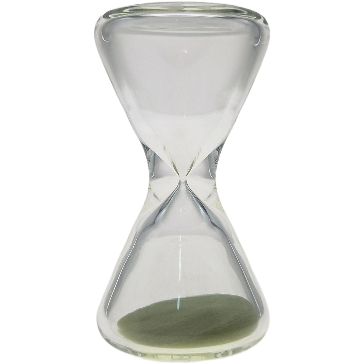 Thick Ass Glass Glow Sand 3.5" Hourglass - Enchanting Dab Timer Accessory