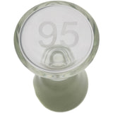 Thick Ass Glass Glow Sand 3.5" Hourglass - Enchanting Dab Timer Accessory