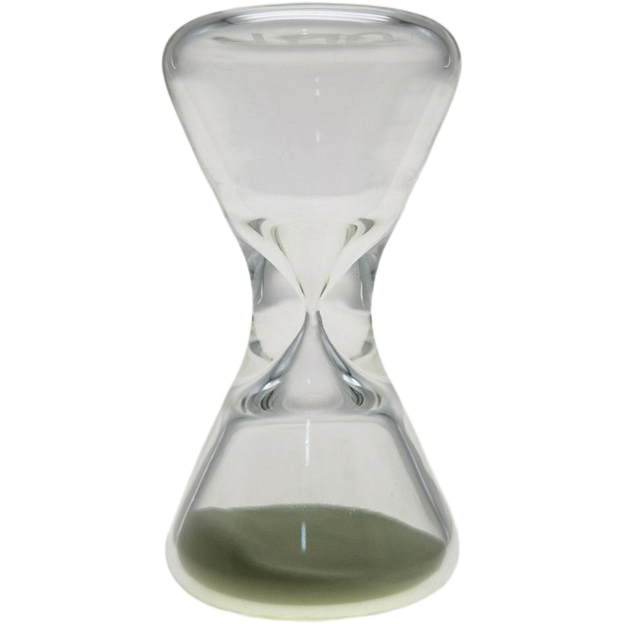 Thick Ass Glass Glow Sand 3.5" Hourglass - Enchanting Dab Timer Accessory