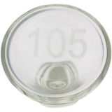 Thick Ass Glass Glow Sand 3.5" Hourglass - Enchanting Dab Timer Accessory