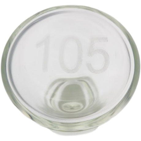 Thick Ass Glass Glow Sand 3.5" Hourglass - Enchanting Dab Timer Accessory
