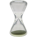 Thick Ass Glass Glow Sand 3.5" Hourglass - Enchanting Dab Timer Accessory