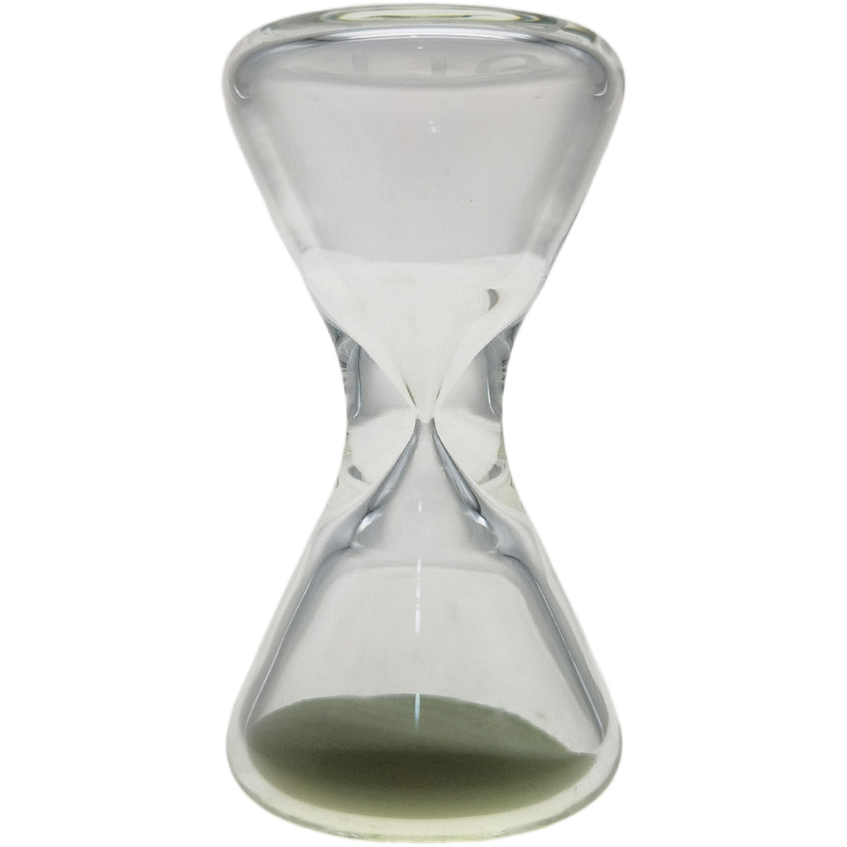 Thick Ass Glass Glow Sand 3.5" Hourglass - Enchanting Dab Timer Accessory