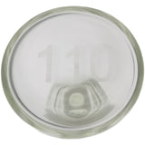 Thick Ass Glass Glow Sand 3.5" Hourglass - Enchanting Dab Timer Accessory