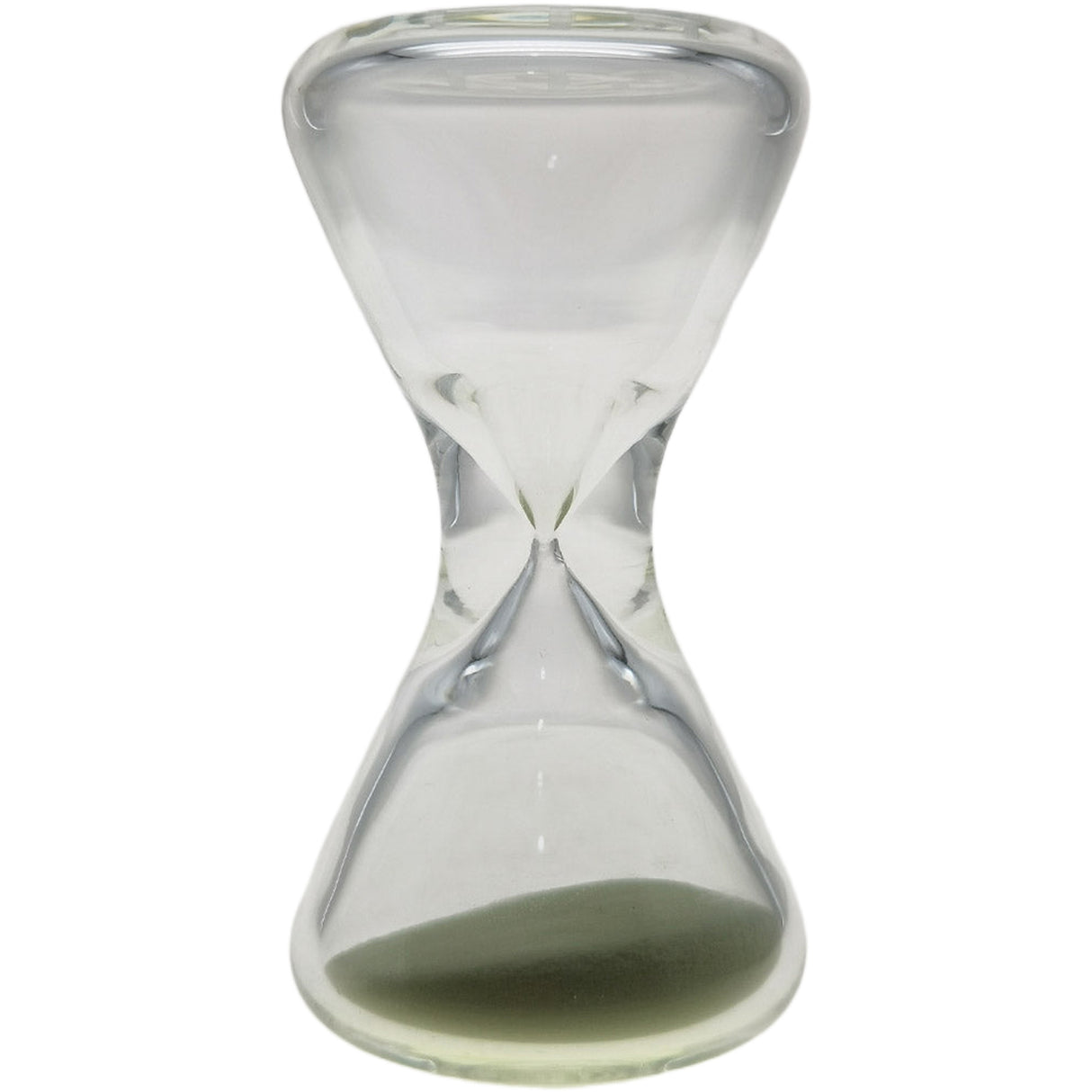 Thick Ass Glass Glow Sand 3.5" Hourglass - Enchanting Dab Timer Accessory
