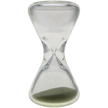 Thick Ass Glass Glow Sand 3.5" Hourglass - Enchanting Dab Timer Accessory