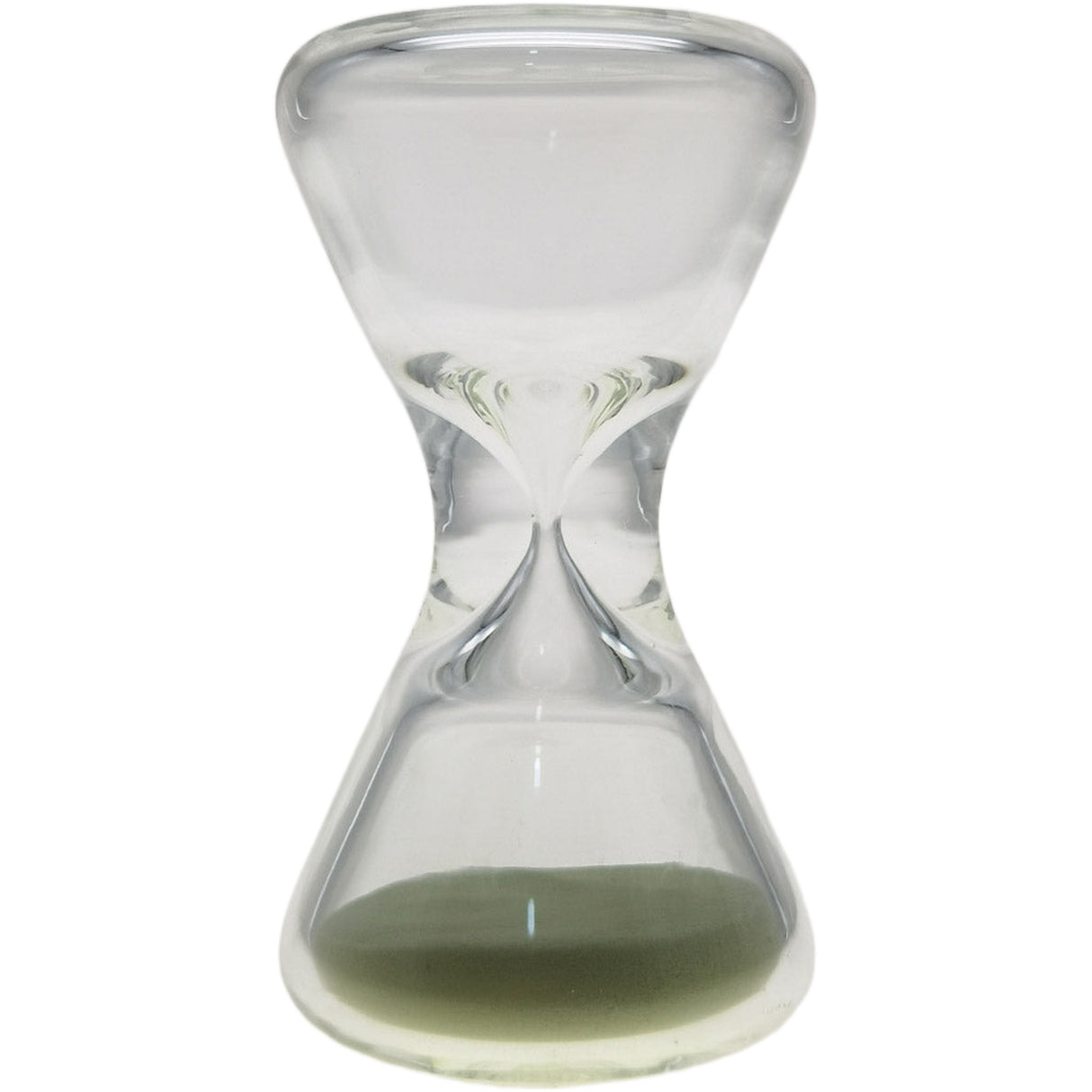 Thick Ass Glass Glow Sand 3.5" Hourglass - Enchanting Dab Timer Accessory