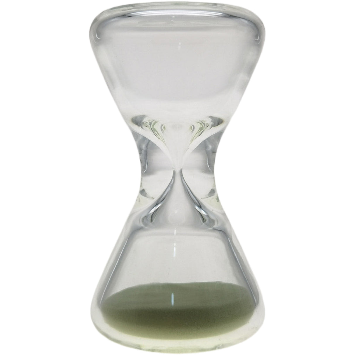 Thick Ass Glass Glow Sand 3.5" Hourglass - Enchanting Dab Timer Accessory