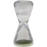 Thick Ass Glass Glow-in-the-Dark Sand Hourglass 2.0" - Unique Kitchen Timer
