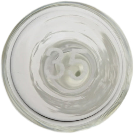 Thick Ass Glass Glow-in-the-Dark Sand Hourglass 2.0" - Unique Kitchen Timer