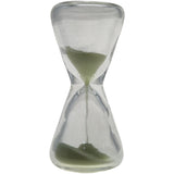 Thick Ass Glass Glow-in-the-Dark Sand Hourglass 2.0" - Unique Kitchen Timer