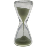 Thick Ass Glass Glow-in-the-Dark Sand Hourglass 2.0" - Unique Kitchen Timer