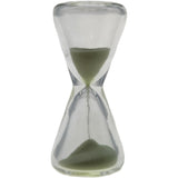 Thick Ass Glass Glow-in-the-Dark Sand Hourglass 2.0" - Unique Kitchen Timer