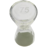 Thick Ass Glass Glow-in-the-Dark Sand Hourglass 2.0" - Unique Kitchen Timer