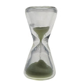 Thick Ass Glass Glow-in-the-Dark Sand Hourglass 2.0" - Unique Kitchen Timer
