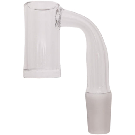 Thick Ass Glass High Airflow Flat Top Quartz Banger - Deep Dish Design