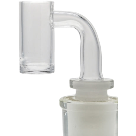 Thick Ass Glass High Airflow Flat Top Quartz Banger - Deep Dish Design