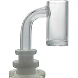Thick Ass Glass High Airflow Flat Top Quartz Banger - Deep Dish Design