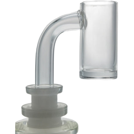 Thick Ass Glass High Airflow Flat Top Quartz Banger - Deep Dish Design