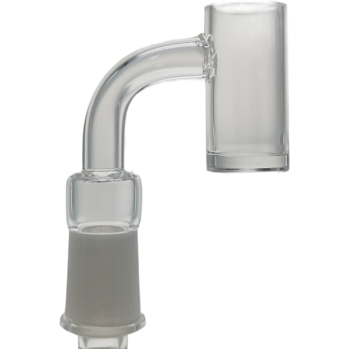 Thick Ass Glass High Airflow Flat Top Quartz Banger - Deep Dish Design