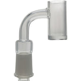 Thick Ass Glass High Airflow Flat Top Quartz Banger - Deep Dish Design