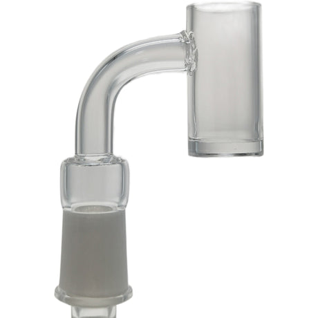 Thick Ass Glass High Airflow Flat Top Quartz Banger - Deep Dish Design