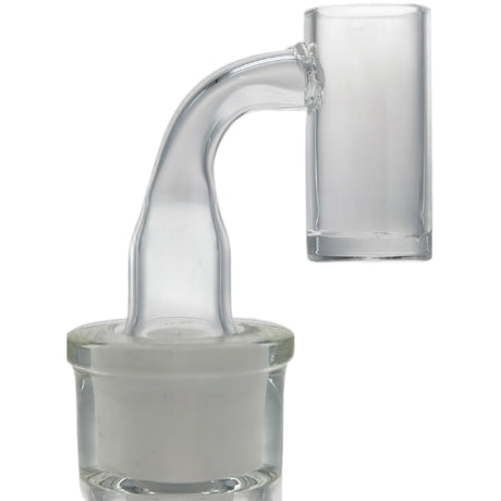 Thick Ass Glass High Airflow Flat Top Quartz Banger - Deep Dish Design