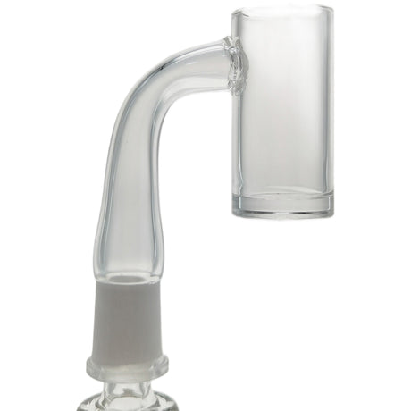 Thick Ass Glass High Airflow Flat Top Quartz Banger - Deep Dish Design