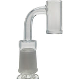 Thick Ass Glass High Airflow Flat Top Quartz Banger - Deep Dish Design