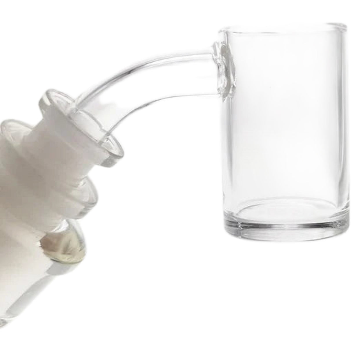 Thick Ass Glass High Airflow Quartz Banger - 45° Flat Top 25x2MM-4MM