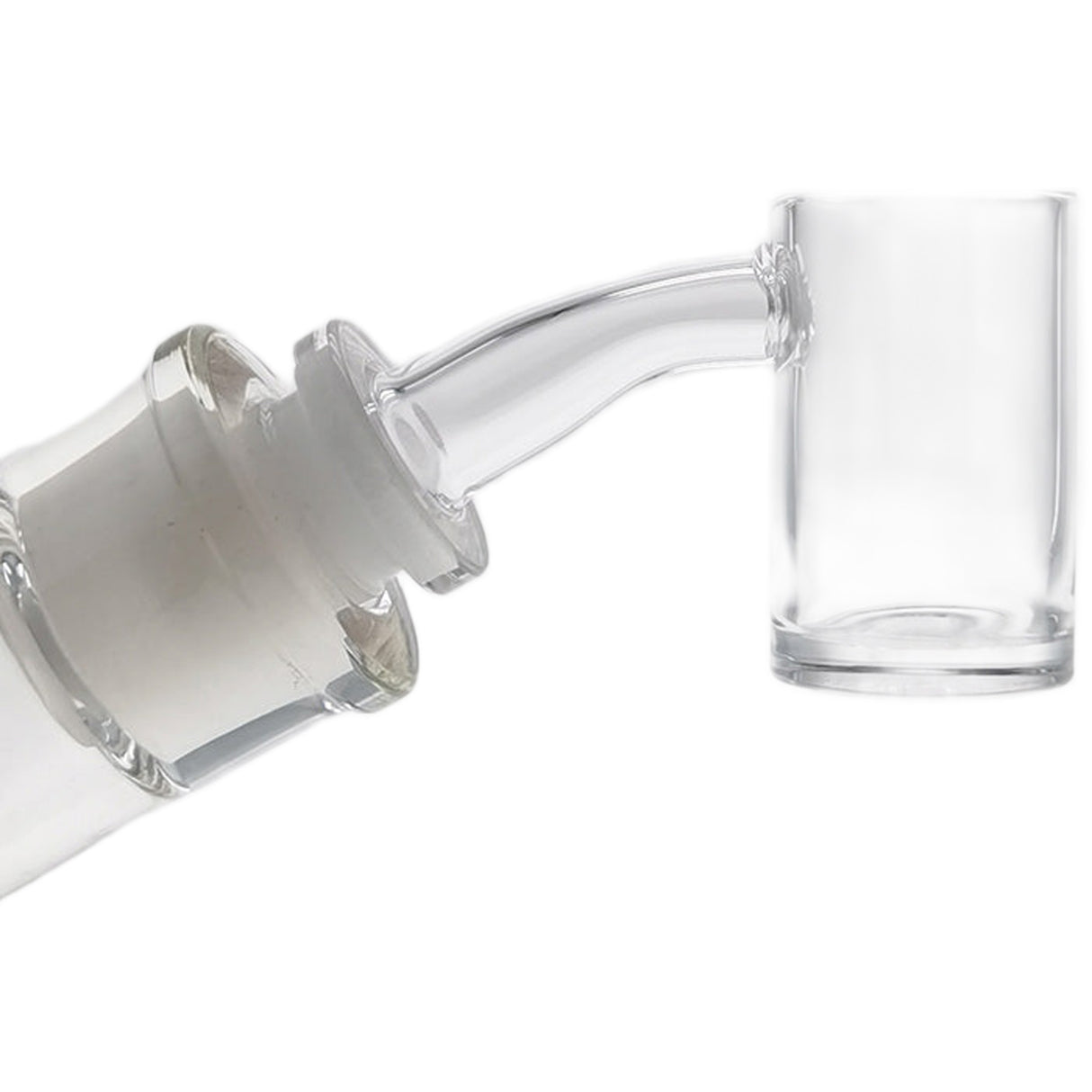 Thick Ass Glass High Airflow Quartz Banger Flat Top 25MM - Versatile Angles