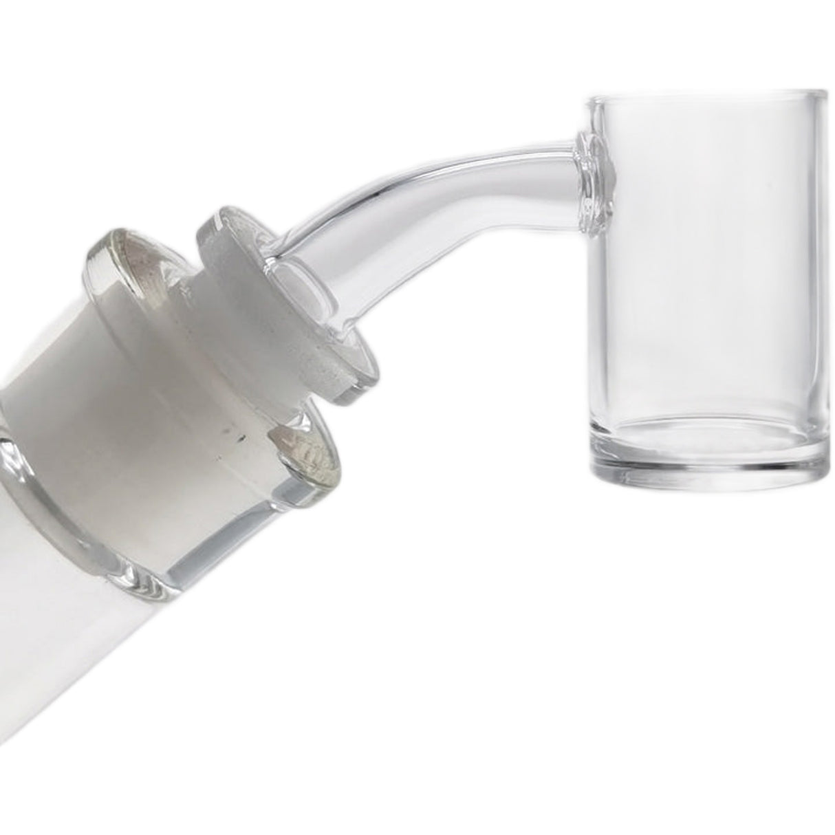 Thick Ass Glass High Airflow Quartz Banger Flat Top 25MM - Versatile Angles