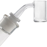 Thick Ass Glass High Airflow Quartz Banger Flat Top 25MM - Versatile Angles