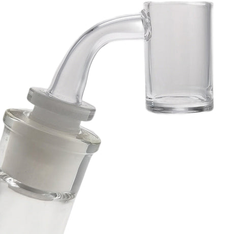 Thick Ass Glass High Airflow Quartz Banger Flat Top 25MM - Versatile Angles