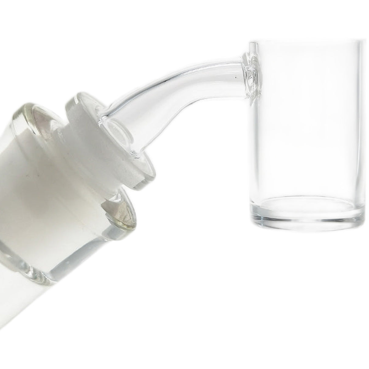 Thick Ass Glass High Airflow Quartz Banger Flat Top 25MM - Versatile Angles